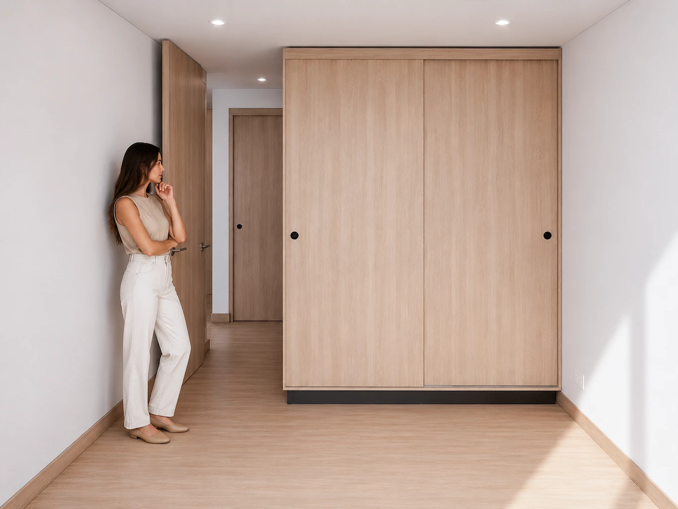 Closet NORD apto obra gris